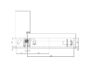 Cerniera Invisibile Istar AN107 3D Porta a Filo mm.110x24x21h kg.40 Chiusura Automatica Cromo Satinato   Anselmi - immagine 3