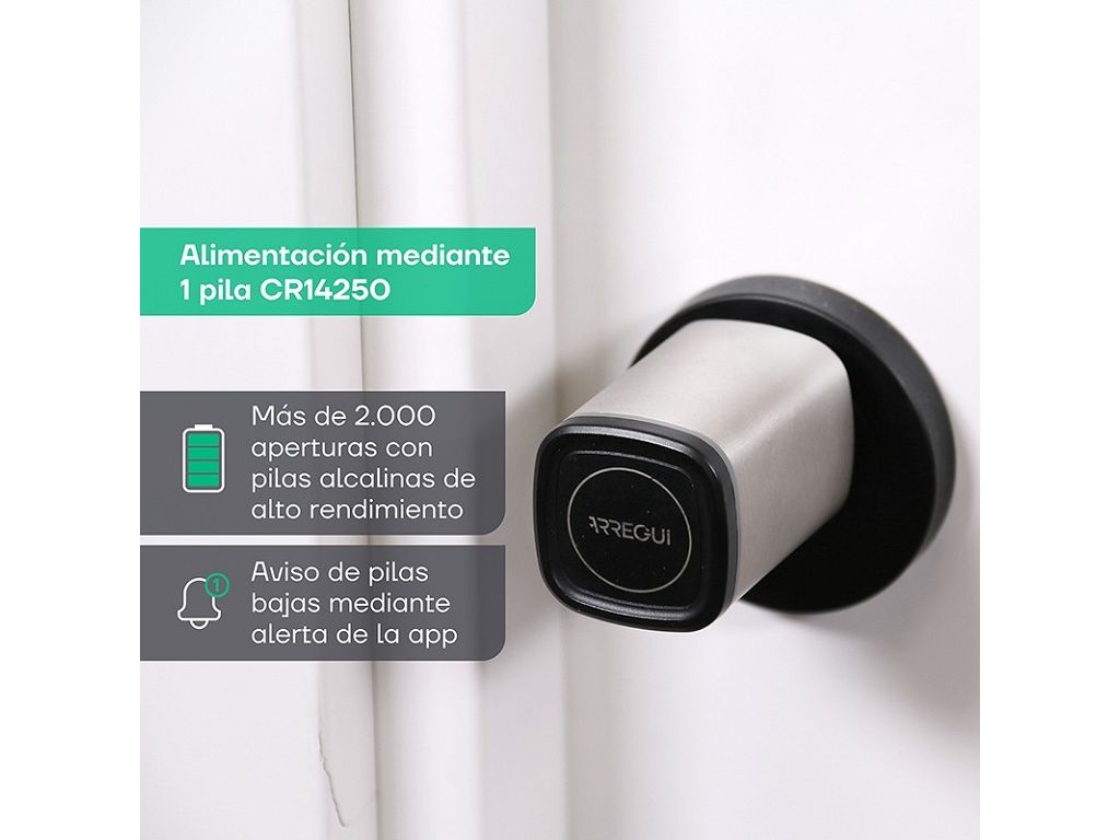 Cilindro Europeo Elettronico Cyclo con App Mobile e Scheda RFID A:30+B:30+30=L:90 mm  Arregui - immagine 7