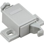 Cricchetto da Avvitare Duomatic Push Singolo Regolabile Grigio  Arturo Salice