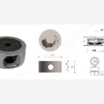 Giunto per Assemblaggio Grezzo mm.35x17h   Cof64