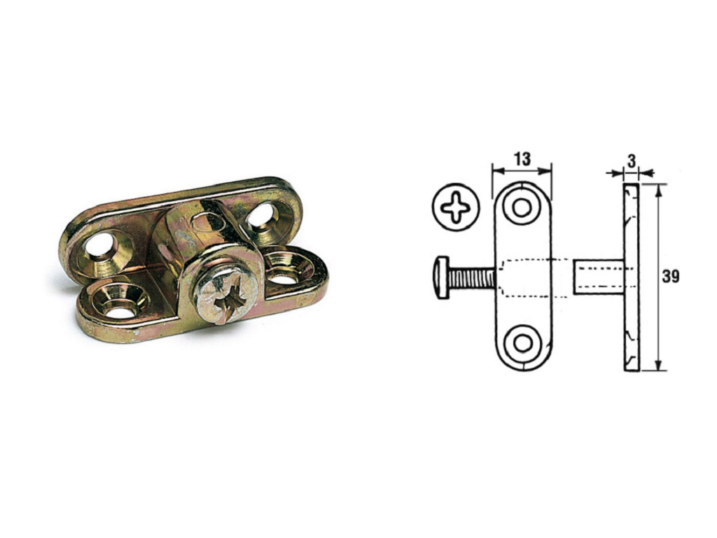 cof040652c00006.png Giunzione Assemblaggio modello Famos Stondato Zama 13x39 Smontato Tropical | Cof - immagine 1