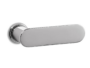 Maniglia Contour Plus Rosetta Tonda mm. Ø43x5h Bocchetta Foro Chiave varie finiture | Ento - immagine 2