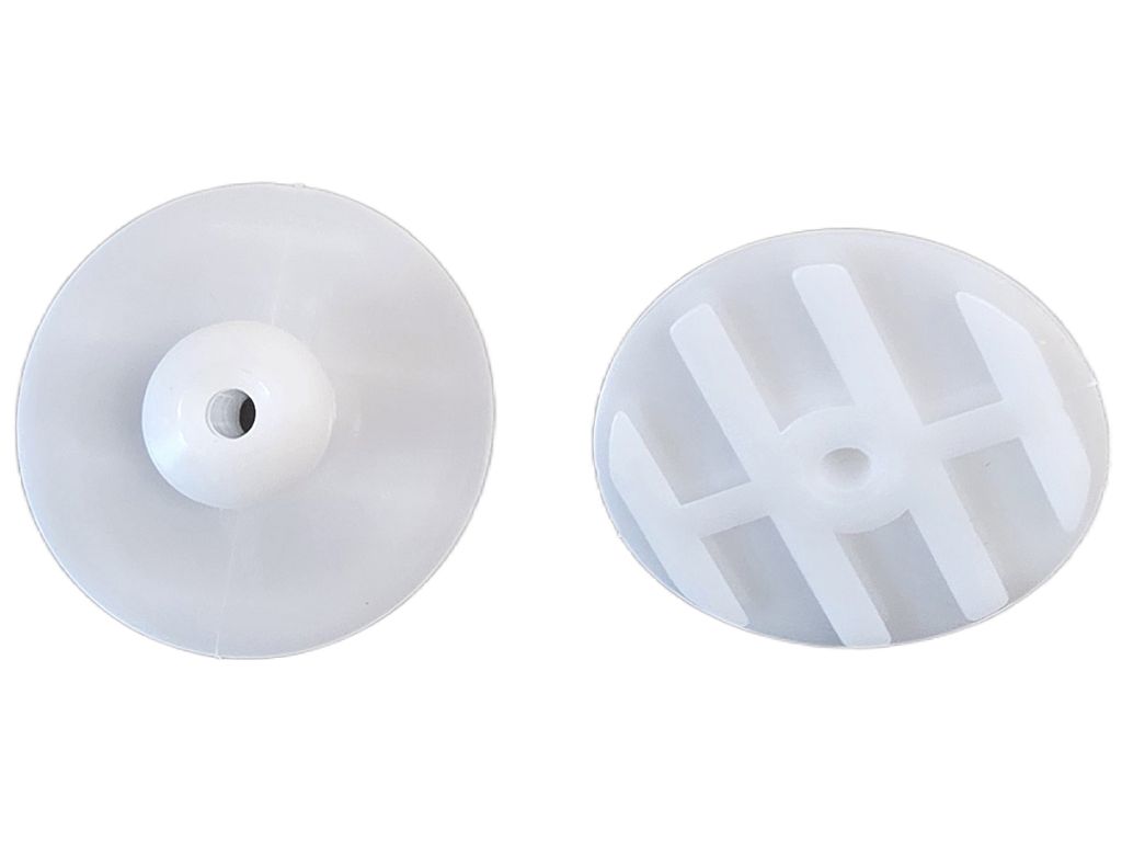 Clip Maschio Senza Incasso E a Basso incasso Portata kg.5 mm.25x9,5   Fastmount - immagine 1