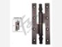 Cerniera Piana mm.60x140 Ferro Nero Italiano Dx-Sx  | Utensil Legno - immagine 2