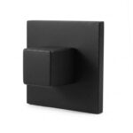 Mezzo Nottolino Q8 Rosetta Quadra mm.50x50x5h FNO- Nero Opaco  Fimet Maniglie