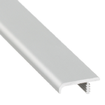 Profilo Maniglia Alluminio per Frontali Senza Maniglia mm.2500h mm.34,5x8,5 Argento Anodizzato (E6/Ev1)