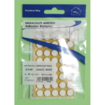 Paracolpi Adesivi Antiscivoli Mussit Spessore 2,5 mm.9 pz.45 Bianco