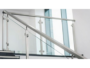 Pinza per Vetro modello 4200 mm.45x57 per Montante Piatto Spessore Vetro mm.6-12,76 varie finiture  Q-Raling - immagine 7