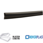 Guarnizione Porte Interne Legno Senza Protezione mm.4,5x16h in Blister mt.6 Marrone | Roverplastk