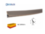 GUARNIZIONE PORTE INTERNE LEGNO SCORREVOLI SENZA PROTEZIONE DA 8,5x9,8 mm. prodotta da ROVERPLASTIK - immagine 4
