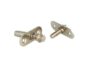 Perno Pivotante a Bilico Invisibile per Doghe con Molla di Tensione 360 DG mm.53x18   Siso