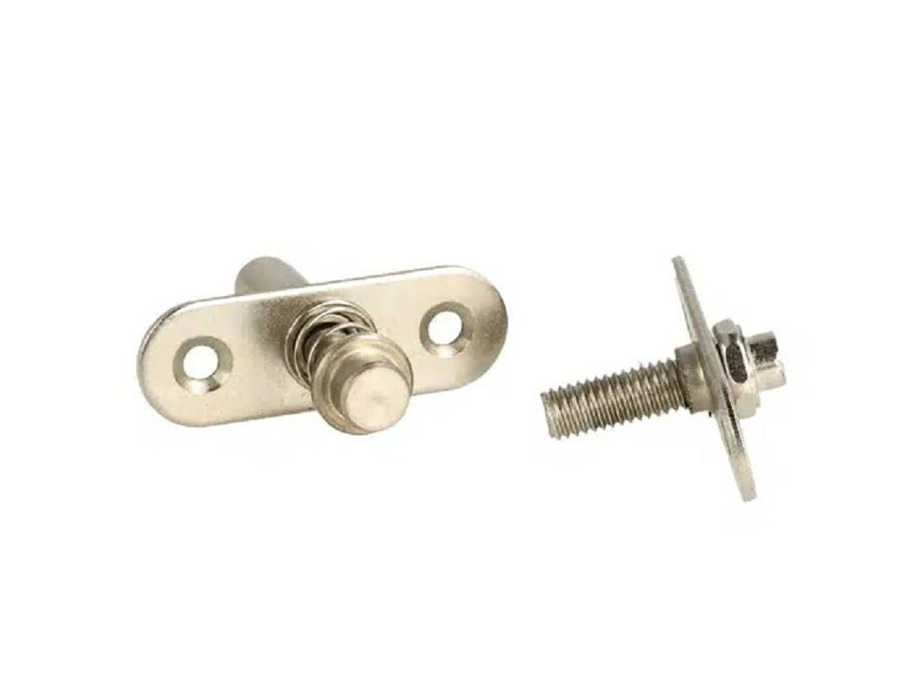 Perno Pivotante a Bilico Invisibile per Doghe con Molla di Tensione 360 DG mm.53x18   Siso - immagine 3