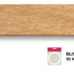Bordo legno preincollato spessore 10/10 in blister da mt.10 Tanganika varie altezze | Bricomm