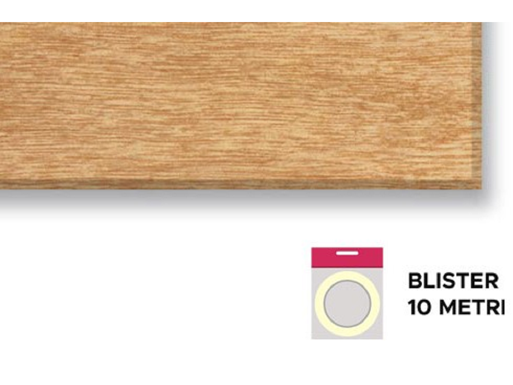 tanganika-10.png Bordo legno preincollato spessore 10/10 in blister da mt.10 Tanganika varie altezze | Bricomm - immagine 1