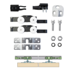 SISTEMA PORTA SCORREVOLE modello CLASSIC STAFFA NORMALE PORTATA kg.50-160  | TERNO SCORREVOLI