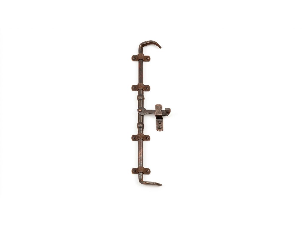 utensil_legno_maniglia_per_finestra_torcetto_2_aste_perni_forgiata_ruggine.jpg Maniglia per Finestra Torcetto 2 aste da 1400 mm+ Accessori e Perni Forgiata Ruggine Utensil Legno - immagine 1
