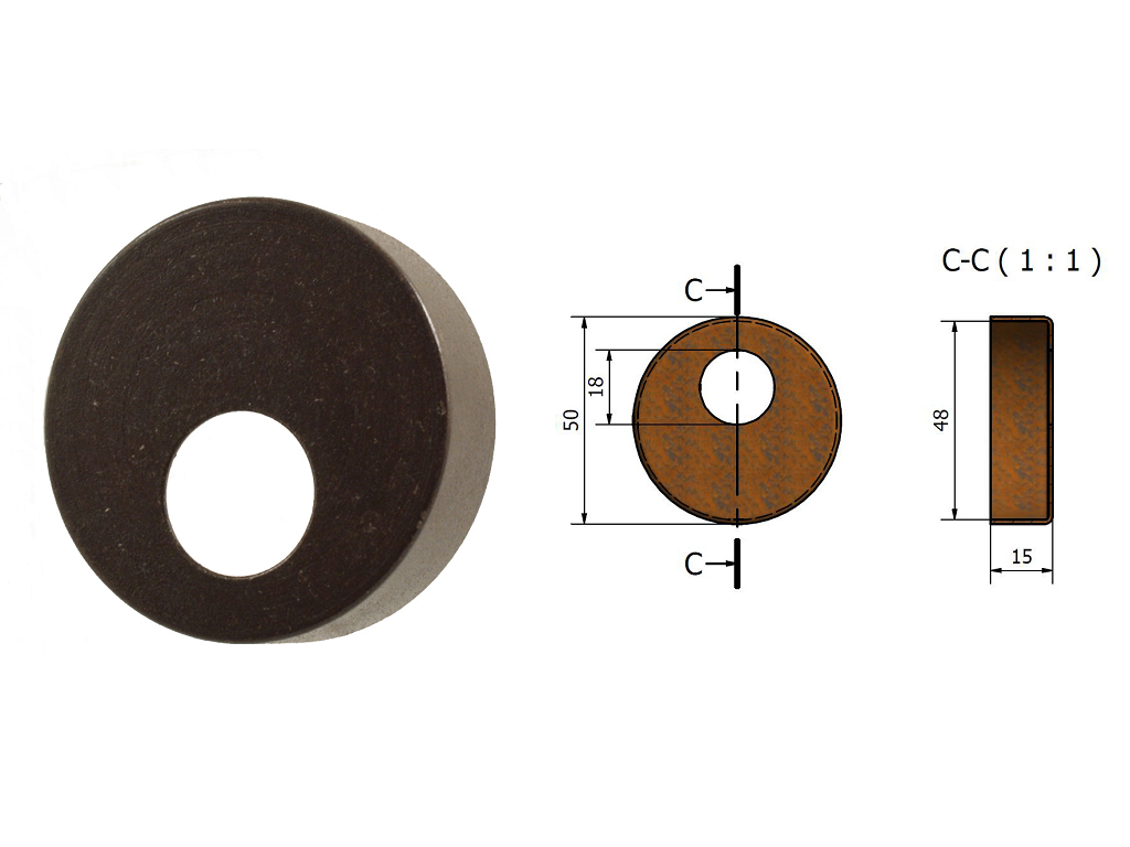 utscopridefenderrcx.png Copri Defender mm.50 Ruggine | Utensil Legno - immagine 1