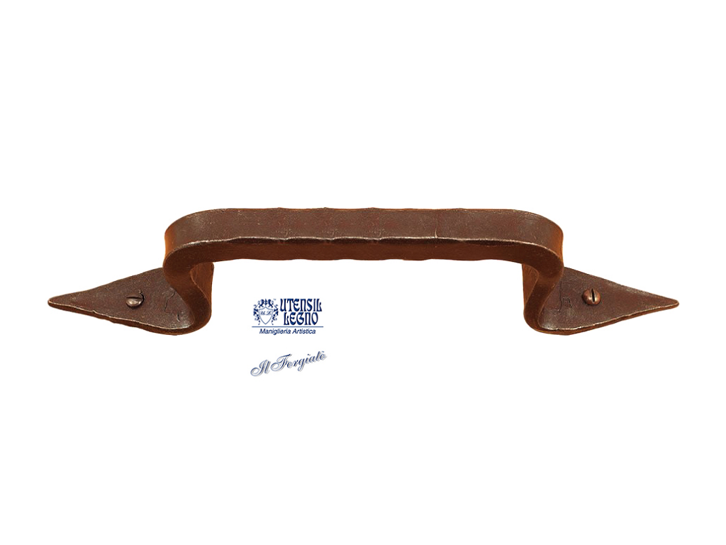 utsfa781rc.png Maniglione 781 Quadro mm.16x250 Forgiato Ruggine | Utensil Legno - immagine 1