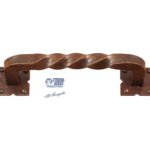 Maniglione 786 Ritorto Mm.16x210 Forgiato Ruggine | Utensil Legno