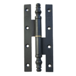 Cerniera Piana mm.60x140 Ferro Nero Italiano Dx-Sx  | Utensil Legno