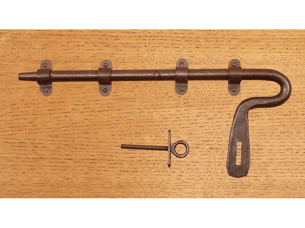 utsff29745r.png Catenaccio Traverso Forgiato Tondo d.Ø14 mm.440 Ruggine | Utensil Legno - immagine 1