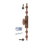 Maniglia per Finestra Cremonese Ovalina FM013 Aste Esterne Intere mm.1500 Forgiata Ruggine | Utensil Legno