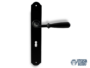 Maniglia FM030 8x70 Placca mm.250x38 con Molle Forgiata Varie Finiture  |  Utensil Legno - immagine 2
