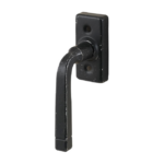 Maniglia per Finesatra DK 046 Movimento 4 Scatti Metallo 7x35 Rosetta Ovale d.32x70x12 mm Varie Finiture | Utensil Legno