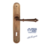 Maniglia FM315 8x70 Placca mm.245x40 Forgiata Ruggine | Utensil Legno