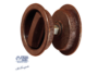 Maniglia Incasso Tonda Porta Scorrevole modello FM320 d.60/48 Con Nottolino Varie Finiture |Utensil Legno