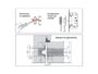 Serratura Infilare Mediana Touch & Close WC BT Frontale mm.18x196 Interasse 96 Entrata mm.50 varie finiture  AGB - immagine 6