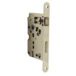 Serratura Patent Piccola Bordo Tondo Frontale 20x188 mm.Interasse 70 AOV-Ottonato varie entrate | AGB