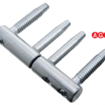 Cerniera per Legno Regolabile Anuba 4 Gambi modello 3D d.16 Zinco Silver | AGB