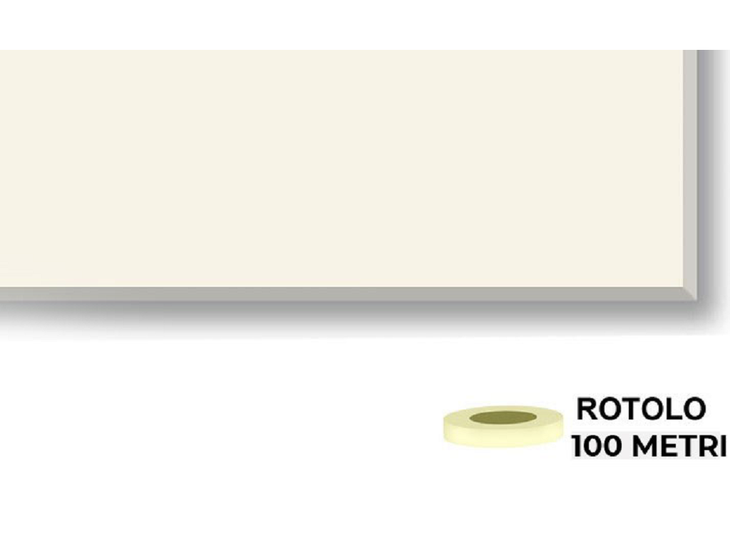 bianco-opaco-100.png Bordo laminato preincollato spessore 0,40 mt.100 Bianco Opaco varie altezze | Laminbord - immagine 1