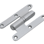 Cerniera Paumelles Bordo Tondo mm.100x60 OCS-Cromo Satinato SX e DX  Bonel