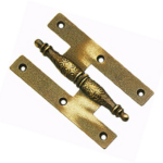 Cerniera Paumelles Barocco Bordo Quadro mm.120x75 OB-Ottone Bronzato SX o DX  Bonel