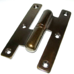 Cerniera Paumelles Bordo Quadro mm.100x60 OBV-Bronzato Verniciato SX o DX   Bonel