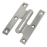 Cerniera Paumelles Bordo Quadro mm.100x60 OCR-Cromo Lucido SX o DX  Bonel