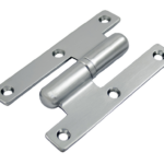 Cerniera Paumelles Bordo Quadro mm.100x60 OCR-Cromo Satinato SX o DX  Bonel