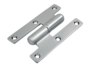 Cerniera Paumelles Bordo Quadro mm.100x60 OCR-Cromo Satinato SX o DX  Bonel