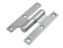 Cerniera Paumelles Bordo Quadro mm.100x60 OCR-Cromo Satinato SX o DX  Bonel - immagine 2