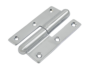 Cerniera a Libro Bordo Quadro mm.100x65 OCR-Cromo Lucido DX o SX  Bonel - immagine 2