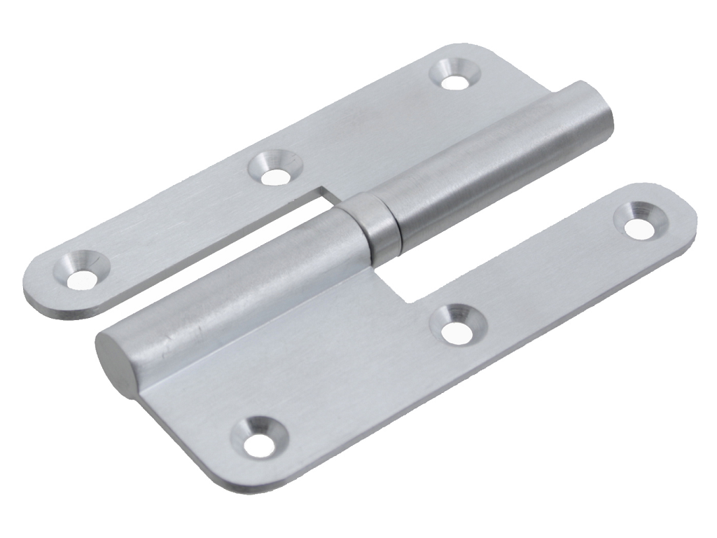 boe865mm100dcrs.png Cerniera a Libro Cuscinetto Bordo Tondo mm.100x65 CRS-Cromo Satinato SX o DX Bonel - immagine 1