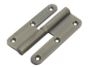 Cerniera a Libro Cuscinetto Import Bordo Tondo mm.100x65 OBS-Ottone Bronzato DX o SX  Bonel - immagine 2