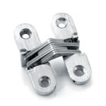 Cerniera Invisibile Cromo Satinato mm.45x13x19h