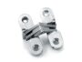 Cerniera Invisibile Cromo Satinato mm.45x13x19h