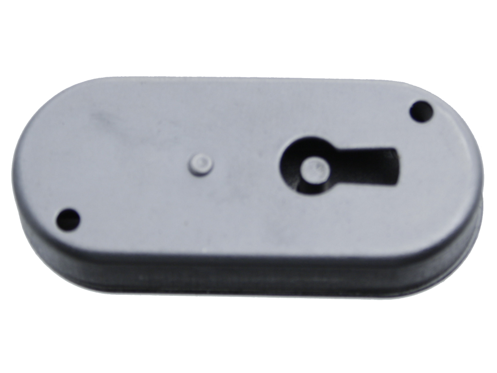 cas333.png Serratura Incastro 2 Chiusure mm.60x27x11,5h | Cas/Meroni - immagine 1