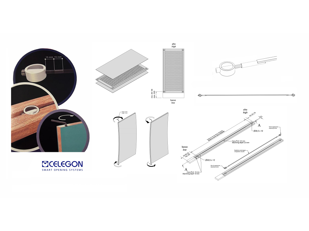 cel9330tir.png Raddrizza Anta Invisibile con Tenditore Doppia Regolazione da mm.2625 | Celegon - immagine 1