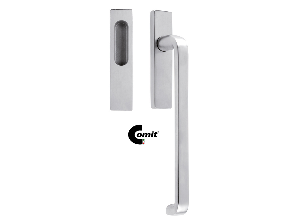 citalz0032bc.png Maniglia per Alzante Scorrevole modello ALZ003+Maniglia Incasso Cieca 2B-Cromo Satinato | Comit - immagine 1