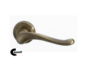Maniglia Asia Rosetta Tonda D.50x10h Bocchetta Foro Chiave varie finiture  Comit - immagine 2